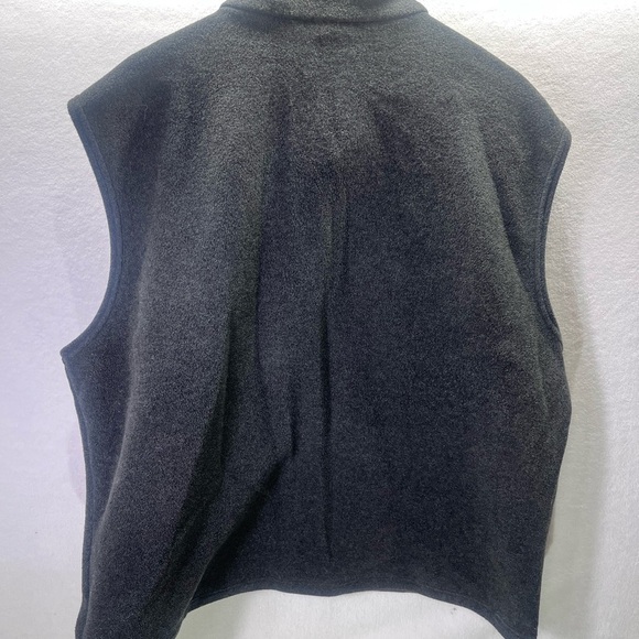 Columbia Fleece Vest Jacket Mens XL outerwear Gray Soft Casual Performance 1866 - Picture 7 of 8